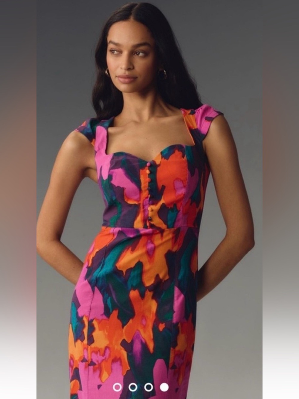 Anthropologie The Cecily Fit & Flare Sweetheart Dress-NWT!!! - Picture 2 of 15